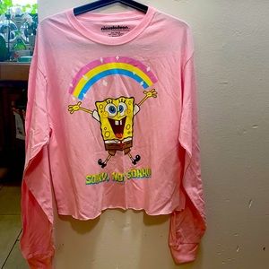 Size medium crop top